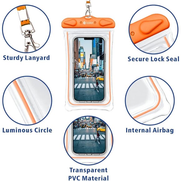 Waterproof Phone Pouch for Aquatic Sports - Picture 2 of 11